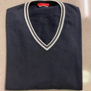 Prada Men’s Cotton Navy Sweater